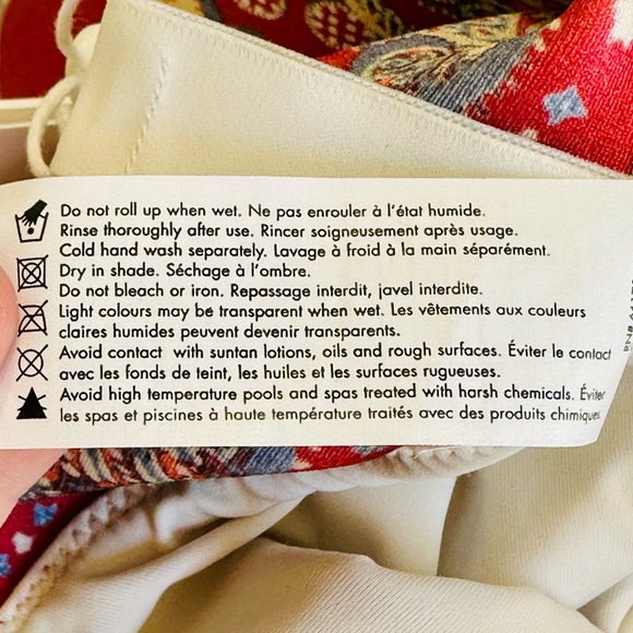 NEW! Zimmermann Indigo & Ruby Vitali Paisley Ruffle One-Piece Swimsuit - Picture 15 of 16